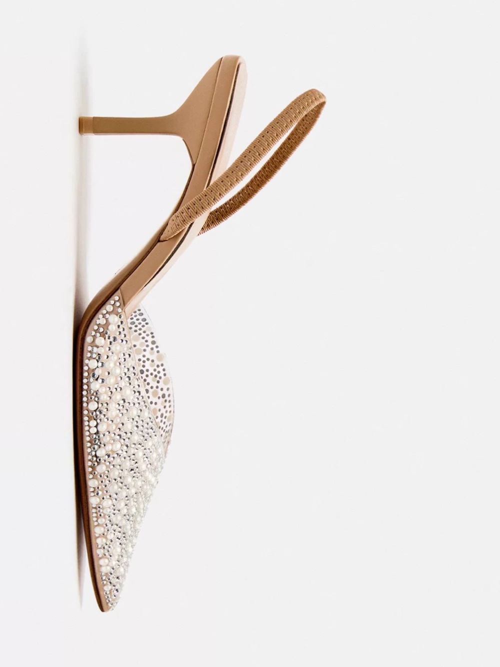 Zara Pearl heeled slingbacks - Picture 4 of 8